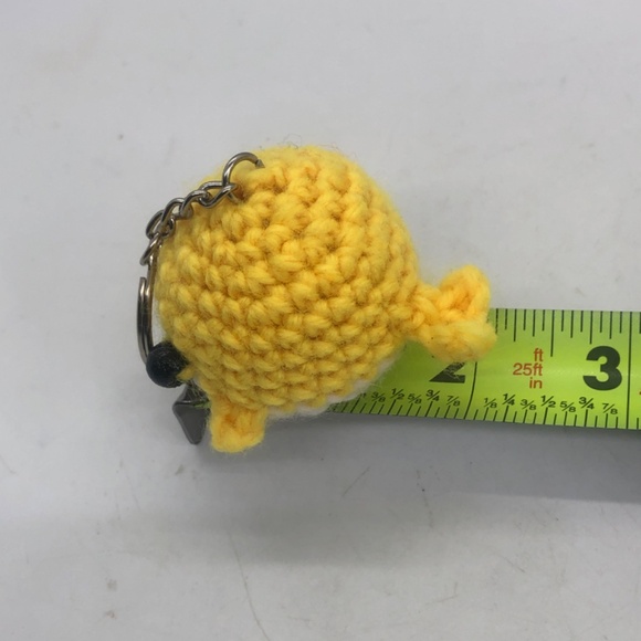 Pocket-Sized Crochet Whale Keychain – Tiny, Chunky, and Full of Charm! 🐳💛 - Picture 8 of 10